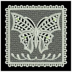 FSL Butterfly Doily 08 machine embroidery designs