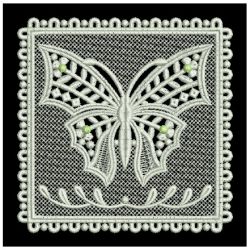 FSL Butterfly Doily 08 machine embroidery designs