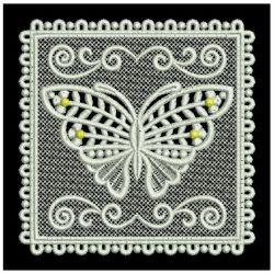 FSL Butterfly Doily 09 machine embroidery designs