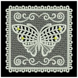 FSL Butterfly Doily 09 machine embroidery designs