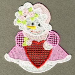 FSL Cute Snowman 01 machine embroidery designs