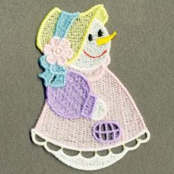 FSL Cute Snowman 03 machine embroidery designs