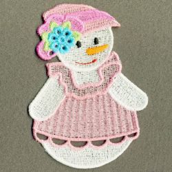 FSL Cute Snowman 07 machine embroidery designs