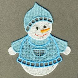 FSL Cute Snowman 10 machine embroidery designs