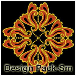 Gold Flower Quilt(Sm) machine embroidery designs
