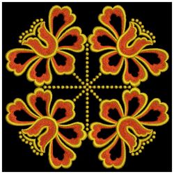 Gold Flower Quilt 02(Md) machine embroidery designs