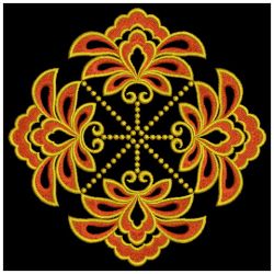 Gold Flower Quilt 04(Md)