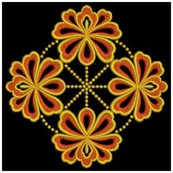 Gold Flower Quilt 06(Lg) machine embroidery designs