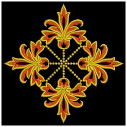 Gold Flower Quilt 07(Md)