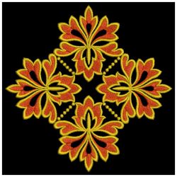 Gold Flower Quilt 10(Md) machine embroidery designs