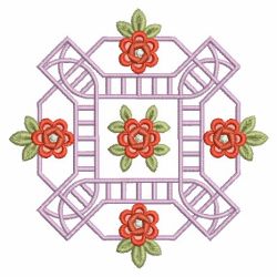 Bullion Flower Quilt 02(Sm) machine embroidery designs