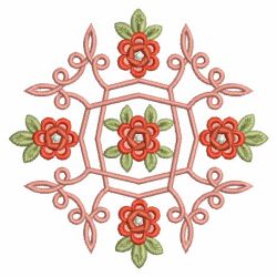 Bullion Flower Quilt 07(Lg) machine embroidery designs