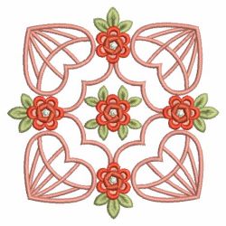 Bullion Flower Quilt 09(Lg) machine embroidery designs