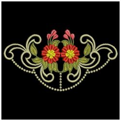 Candlewicking Flower Quilt 10(Sm)