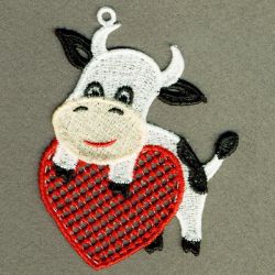 FSL Happy Dairy Cow 03 machine embroidery designs