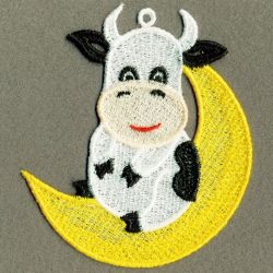 FSL Happy Dairy Cow 05 machine embroidery designs