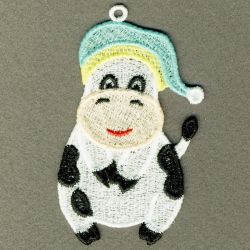 FSL Happy Dairy Cow 07 machine embroidery designs