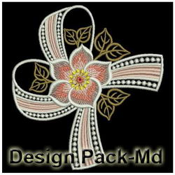 Artistic Flowers(Md) machine embroidery designs