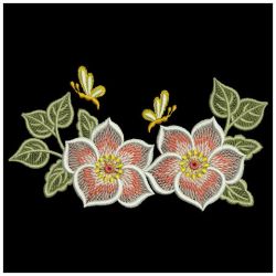 Artistic Flowers 01(Sm) machine embroidery designs