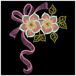 Artistic Flowers 10(Md) machine embroidery designs