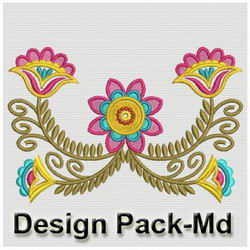 Colorful Decor(Md) machine embroidery designs