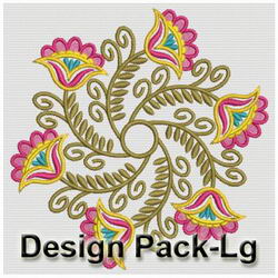 Colorful Decor(Lg) machine embroidery designs