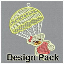 FSL Parachute Ornaments machine embroidery designs
