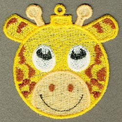 FSL Animal Face 08 machine embroidery designs