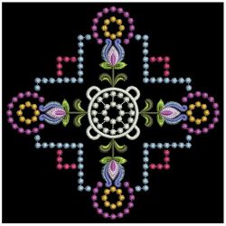 Candlewicking Jacobean Quilt 05(Sm)