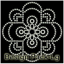 Candlewicking Quilt(Lg) machine embroidery designs