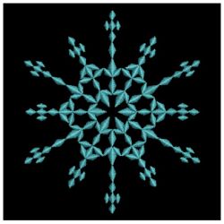 Satin Snowflakes 04 machine embroidery designs