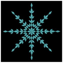 Satin Snowflakes 09 machine embroidery designs