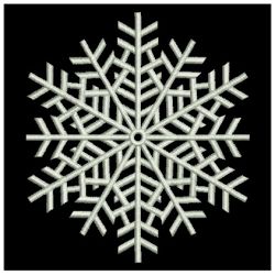 Artistic Snowflakes 02 machine embroidery designs
