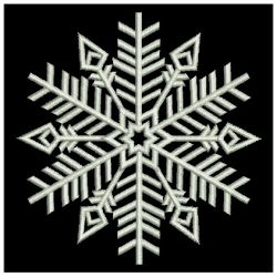Artistic Snowflakes 03 machine embroidery designs