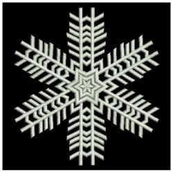 Artistic Snowflakes 04 machine embroidery designs
