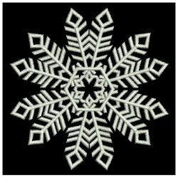 Artistic Snowflakes 07 machine embroidery designs