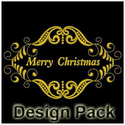 Merry Christmas machine embroidery designs