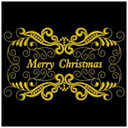 Merry Christmas 05 machine embroidery designs