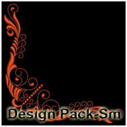 Heirloom Scroll Corners(Sm) machine embroidery designs