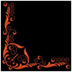 Heirloom Scroll Corners 09(Lg) machine embroidery designs