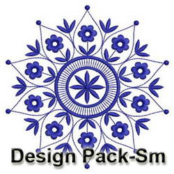 Artistic Blue Quilt(Sm) machine embroidery designs