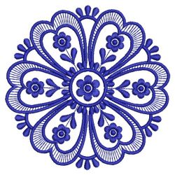 Artistic Blue Quilt 02(Sm) machine embroidery designs