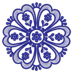 Artistic Blue Quilt 02(Lg)