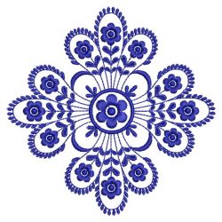 Artistic Blue Quilt 09(Lg)