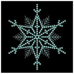 Candlewicking Snowflakes Quilt 03(Sm)