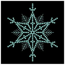Candlewicking Snowflakes Quilt 03(Sm)