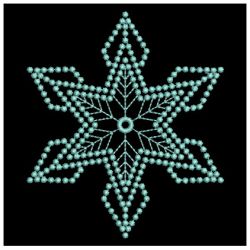 Candlewicking Snowflakes Quilt 07(Sm)