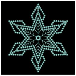Candlewicking Snowflakes Quilt 07(Sm)
