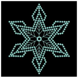 Candlewicking Snowflakes Quilt 07(Lg)