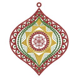 Colorful Christmas Ornaments 03(Sm) machine embroidery designs